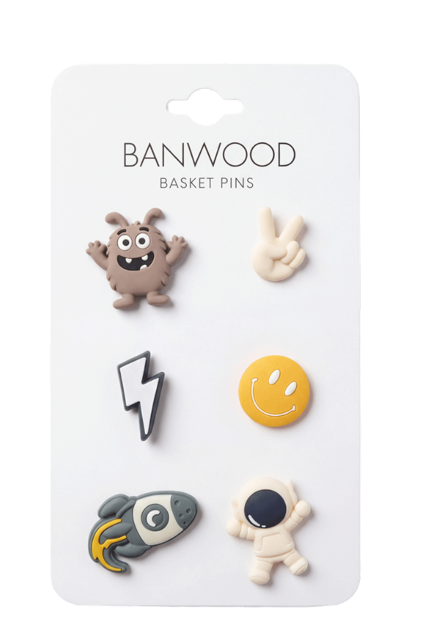 Декоративни пинове Banwood, космос